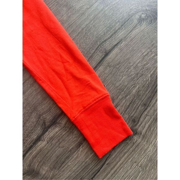 Athleta Vibrant Red Sweatshirt size XXS - Picture 5 of 6